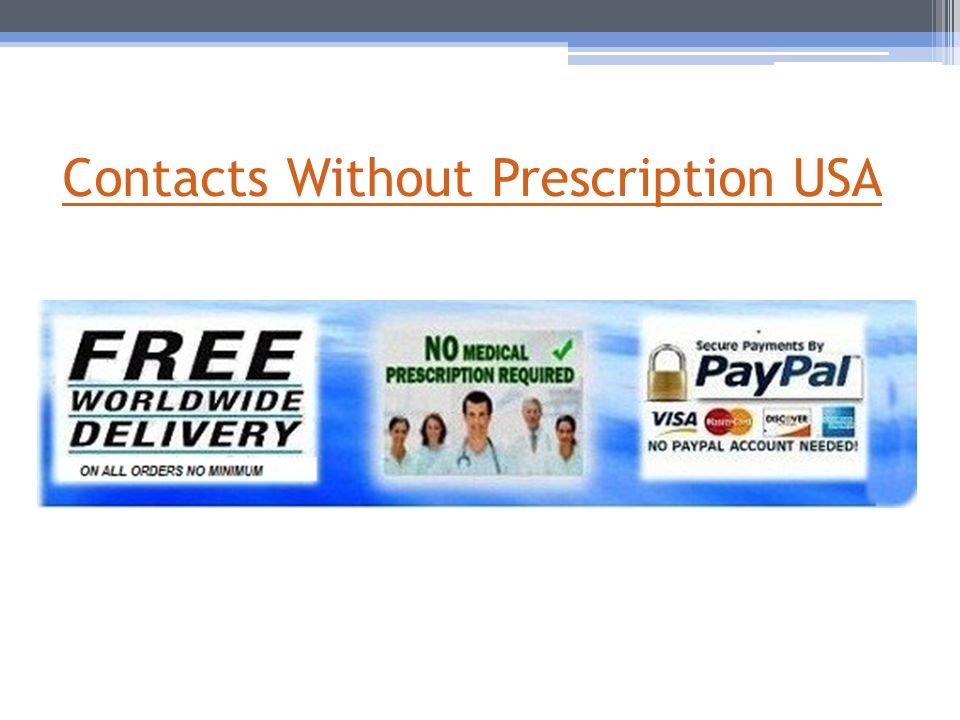 Contacts Without Prescription USA