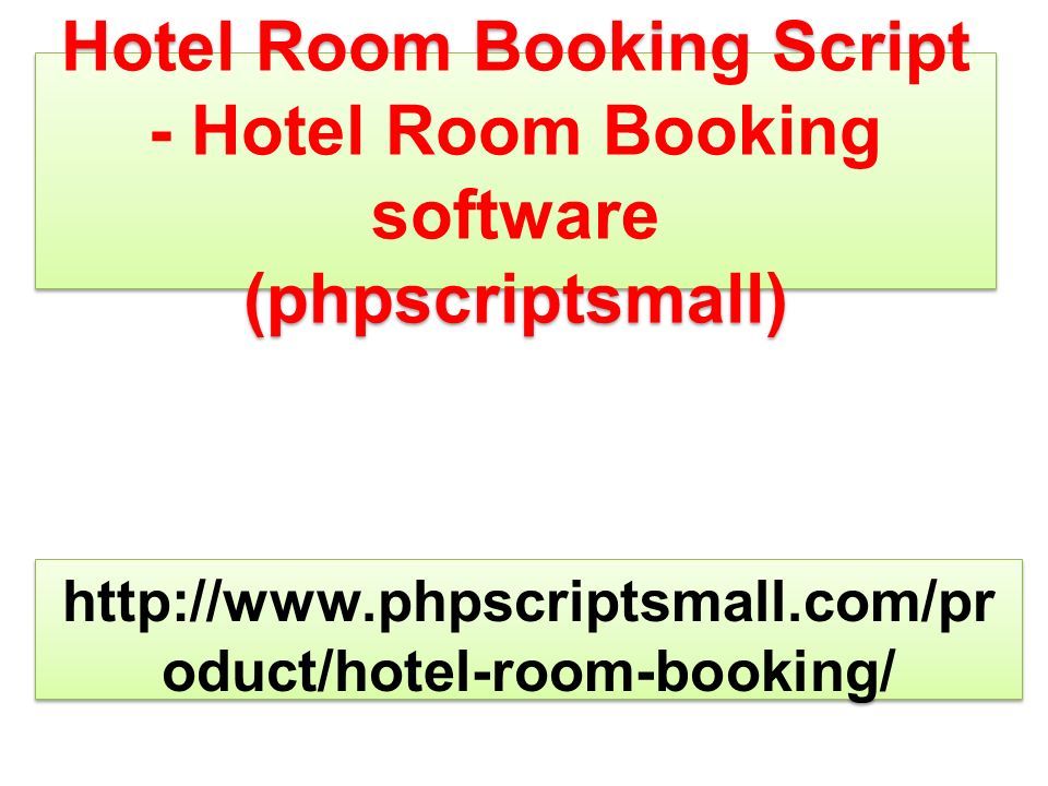 Hotel Room Booking Script - Hotel Room Booking software (phpscriptsmall)   oduct/hotel-room-booking/