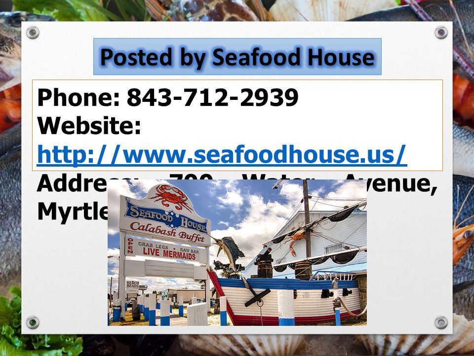 Phone: Website:     Address: 700 Water Avenue, Myrtle Beach, SC 29575
