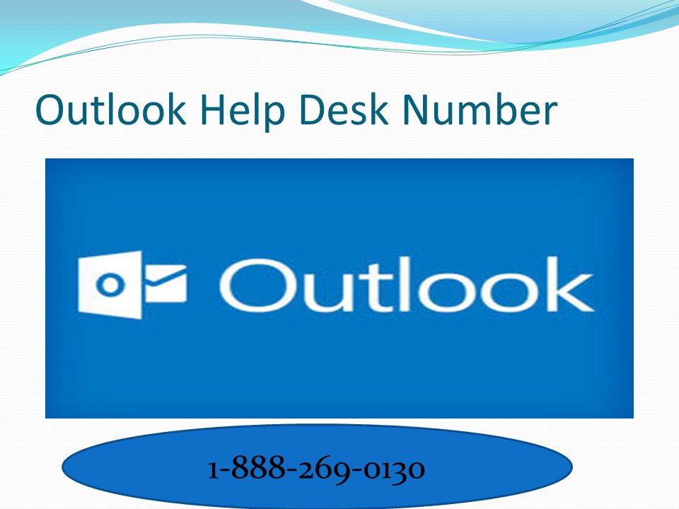 Outlook Help Desk Number