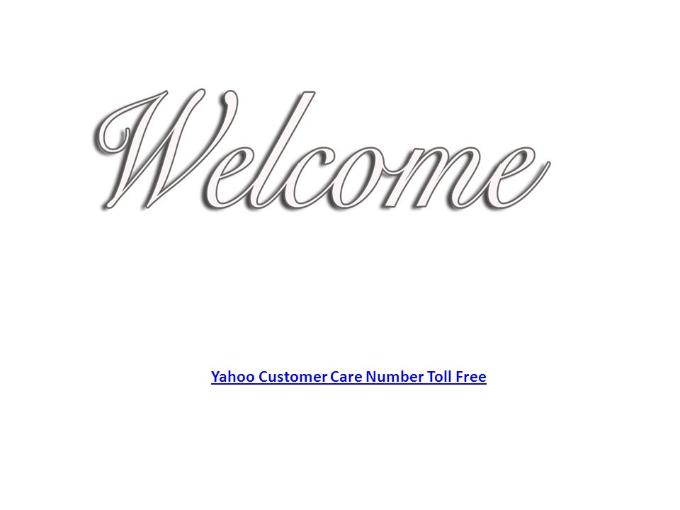 Yahoo Customer Care Number Toll Free
