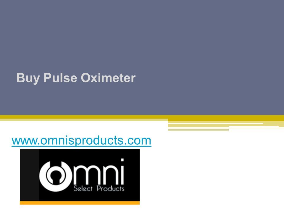 Buy Pulse Oximeter