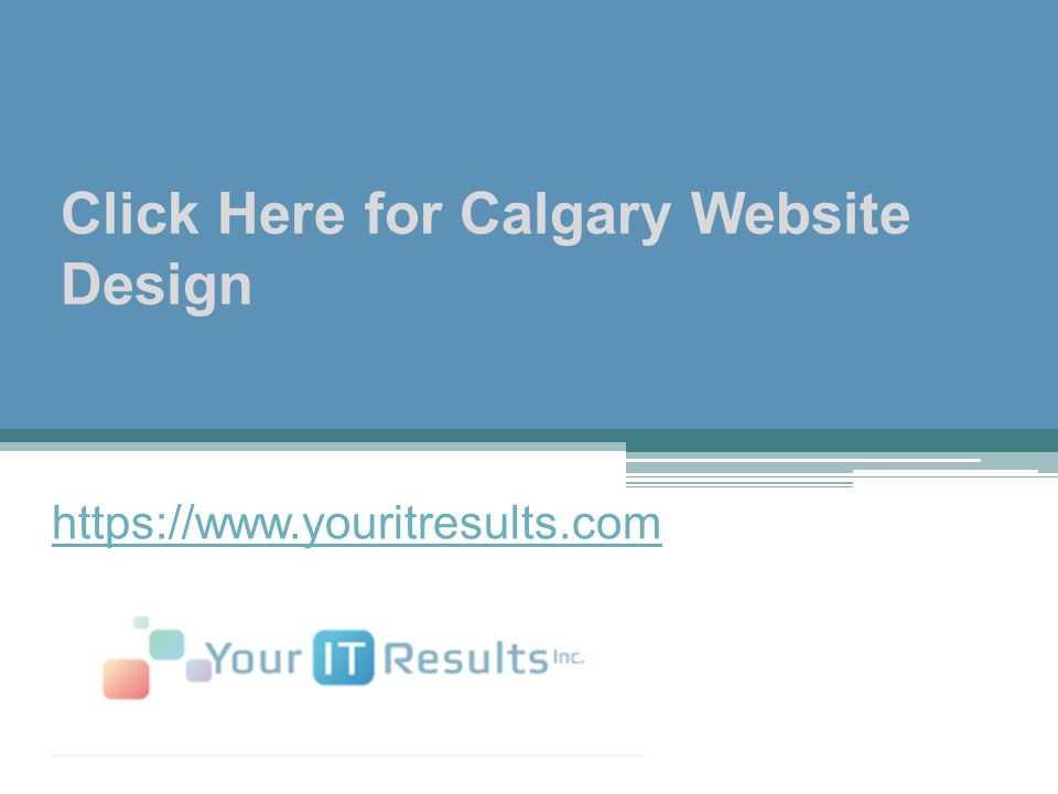 Click Here for Calgary Website Design