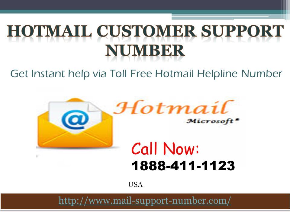 Get Instant help via Toll Free Hotmail Helpline Number Call Now: USA