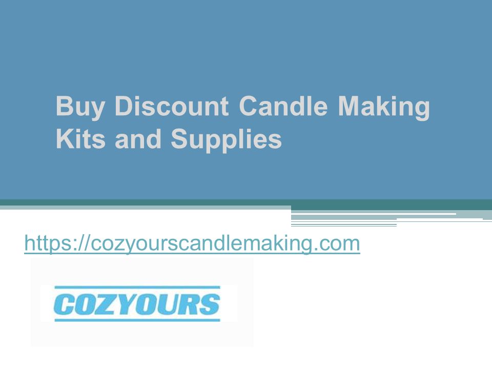 Buy Discount Candle Making Kits and Supplies