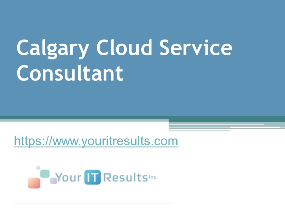 Calgary Cloud Service Consultant