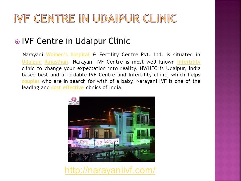  IVF Centre in Udaipur Clinic Narayani Women’s hospital & Fertility Centre Pvt.