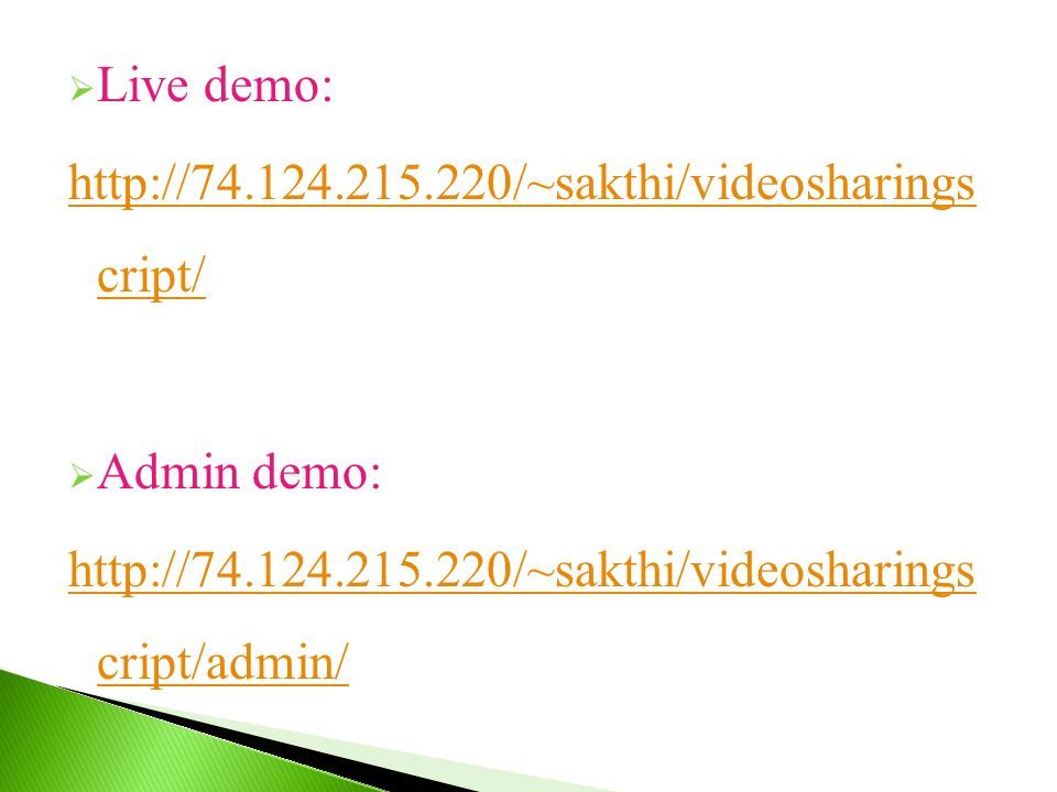  Live demo:   cript/  Admin demo:   cript/admin/