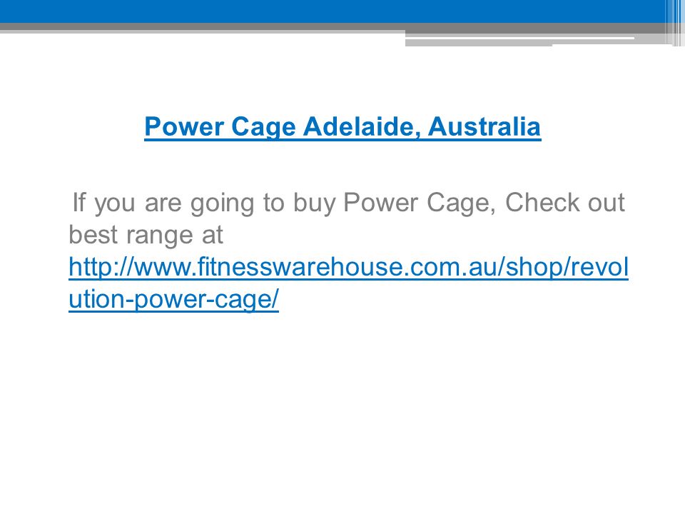 Power Cage Adelaide, Australia If you are going to buy Power Cage, Check out best range at   ution-power-cage/   ution-power-cage/