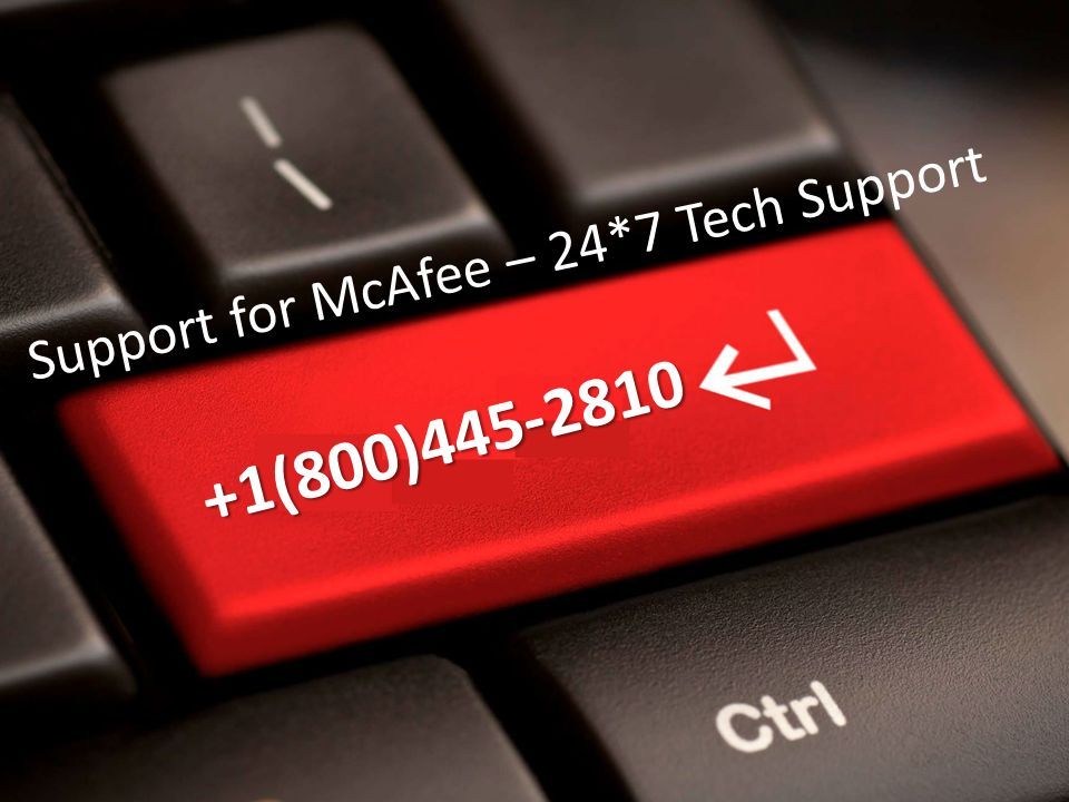 Support for McAfee – 24*7 Tech Support +1(800) (800)