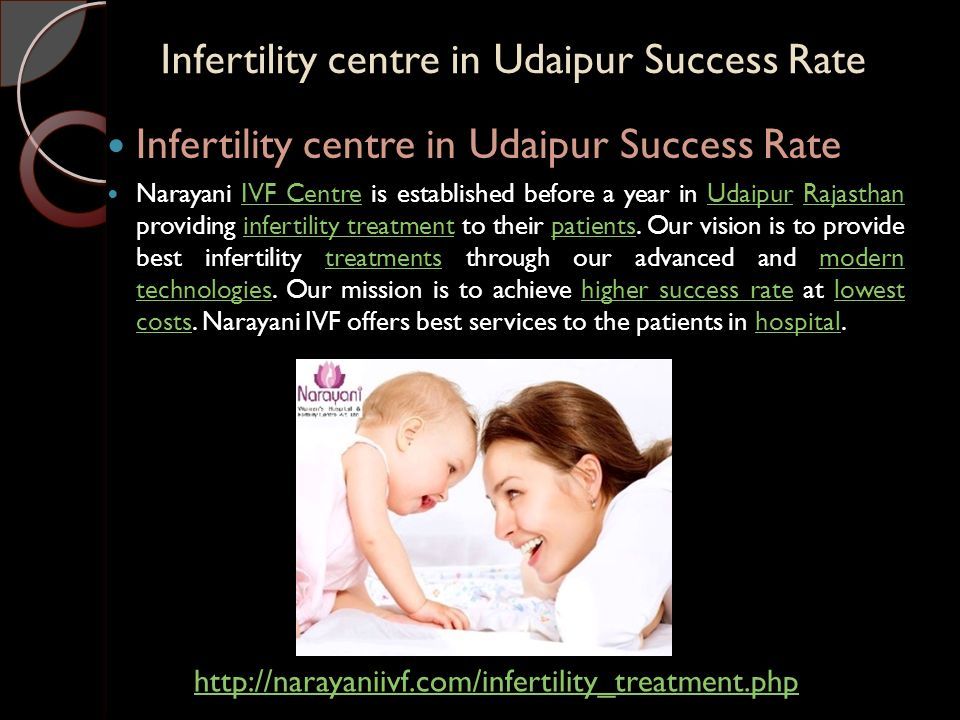 Infertility centre in Udaipur Success Rate Narayani IVF Centre is established before a year in Udaipur Rajasthan providing infertility treatment to their patients.