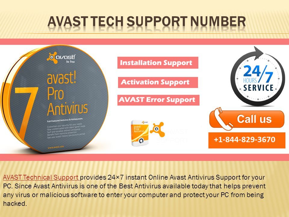 AVAST Technical Support AVAST Technical Support provides 24×7 instant Online Avast Antivirus Support for your PC.