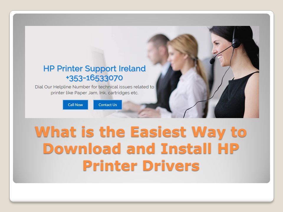 What is the Easiest Way to Download and Install HP Printer Drivers