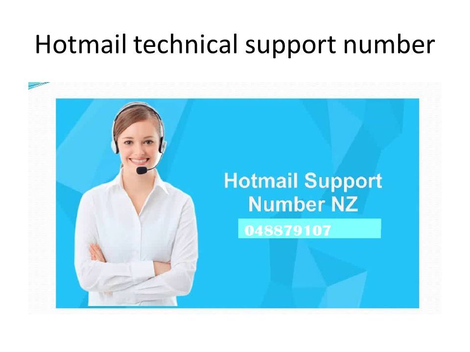 Hotmail technical support number