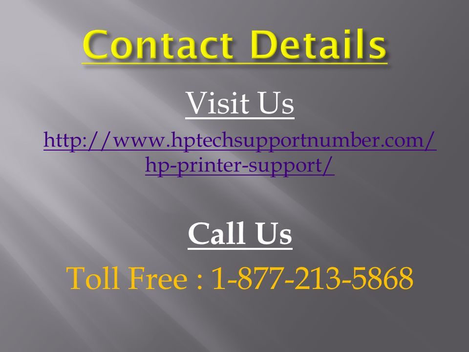 Visit Us   hp-printer-support/ Call Us Toll Free :