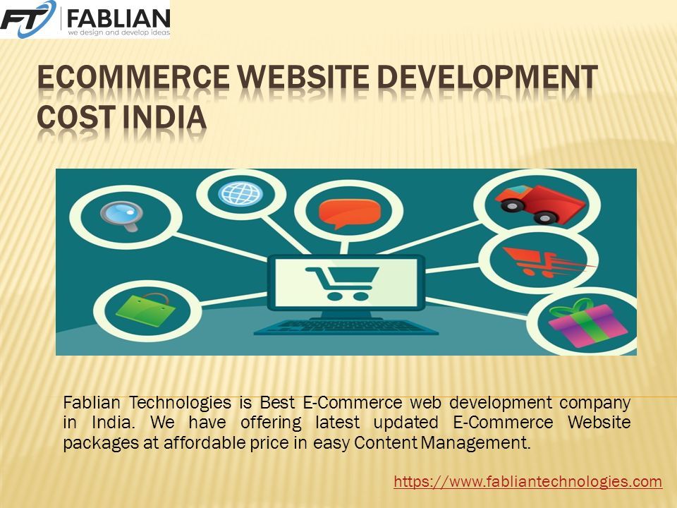 Fablian Technologies is Best E-Commerce web development company in India.