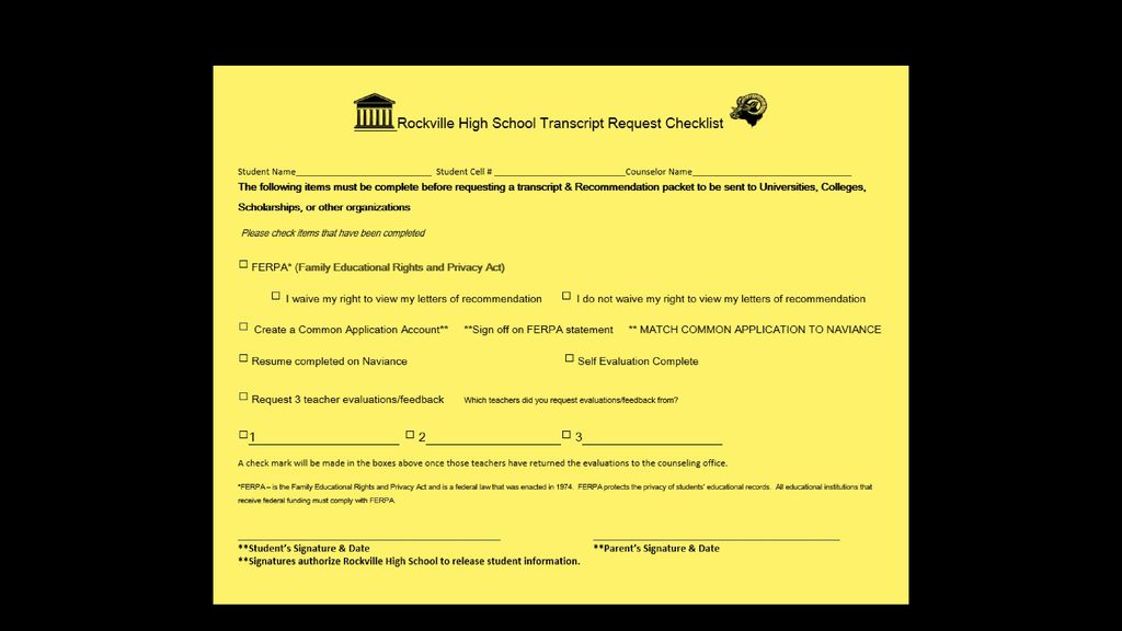 keep calm its senior year class of ppt download i waive my right to view my letter of recommendation
