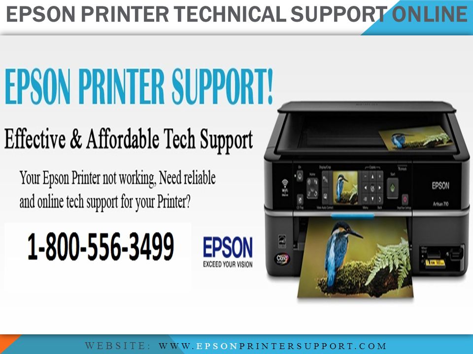 EPSON PRINTER TECHNICAL SUPPORT ONLINE WEBSITE :