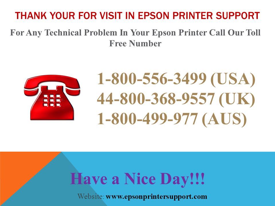 THANK YOUR FOR VISIT IN EPSON PRINTER SUPPORT (USA) (UK) (AUS) Have a Nice Day!!.