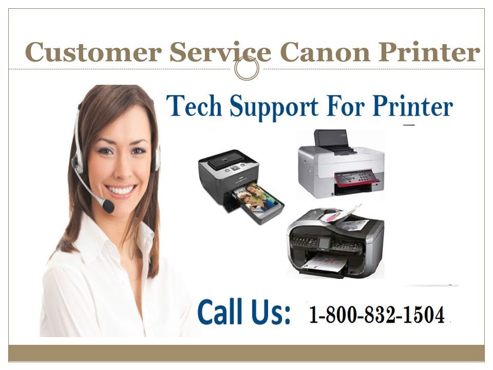 Customer Service Canon Printer