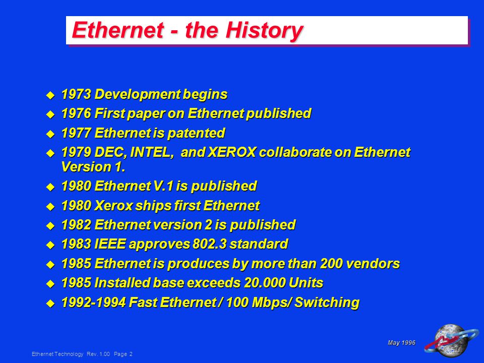 Ethernet Technology Rev.