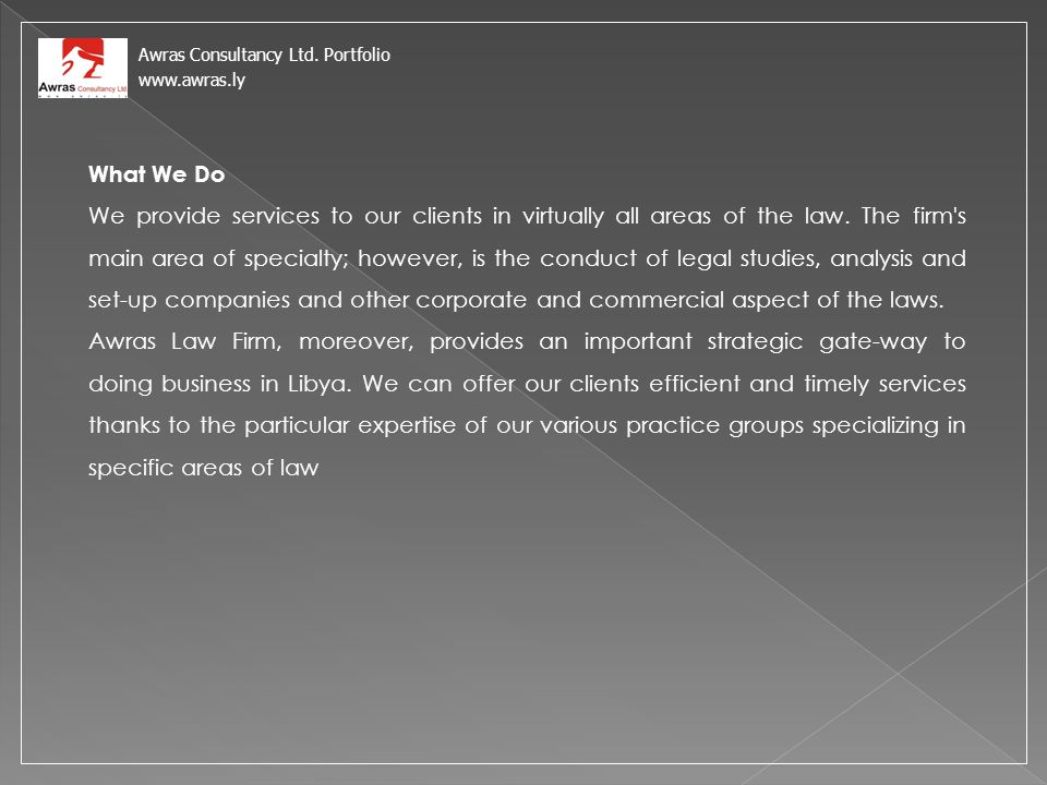Awras Consultancy Ltd.