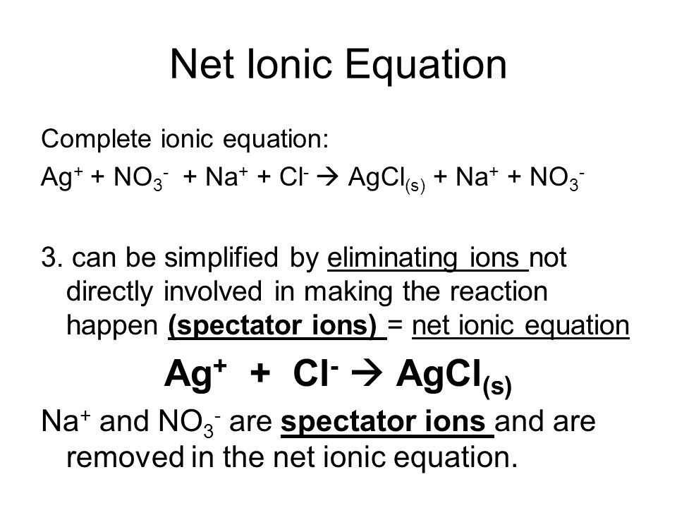 Complete And Net Ionic Equations Talkchannels Agcl Aq Related Keywords Suggestions Long Tail