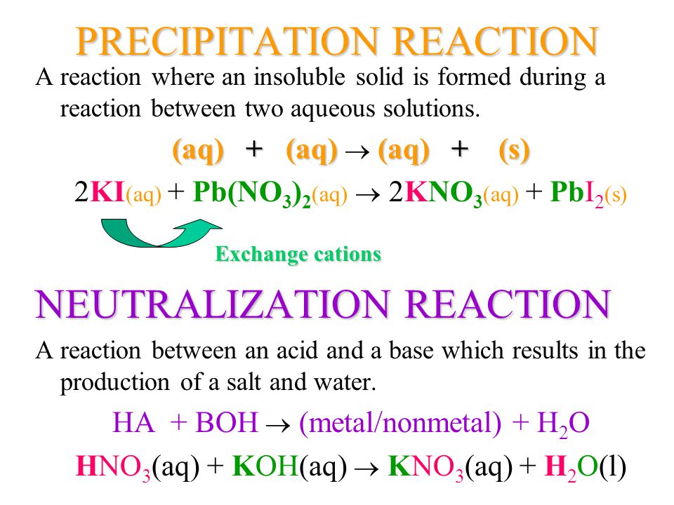 aqueous metathesis reactions aqueous metathesis reactions