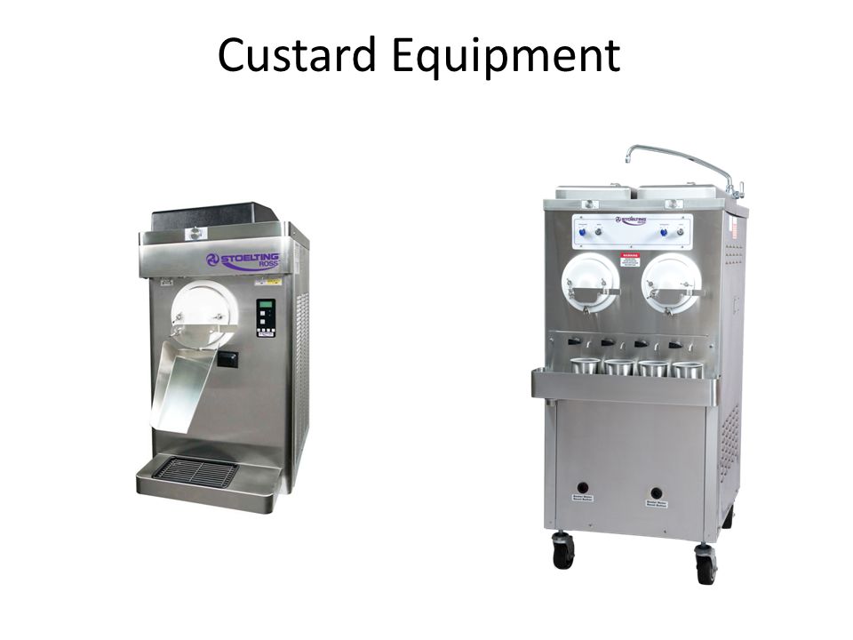 Custard Equipment