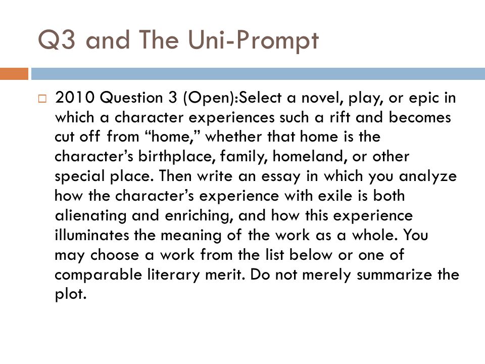 Ap Literature Essay