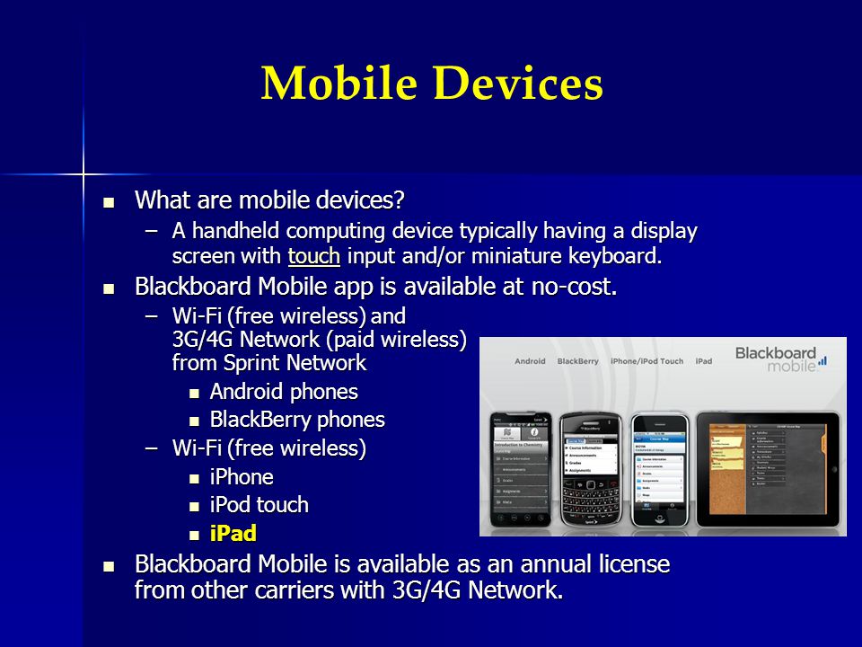 Mobile Devices What are mobile devices. What are mobile devices.