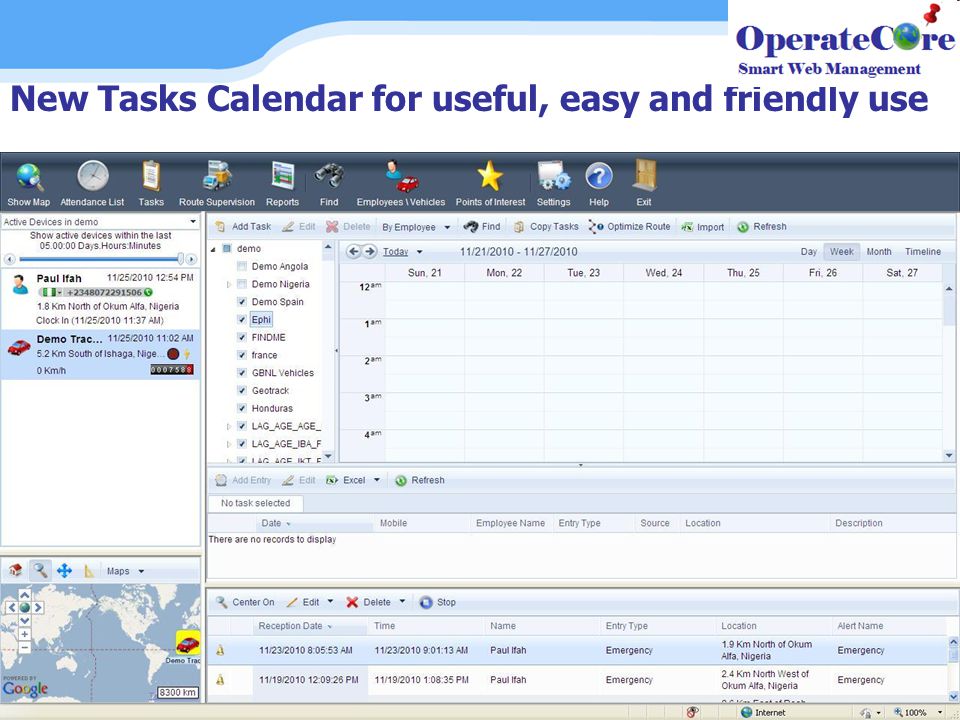New Tasks Calendar for useful, easy and friendly use