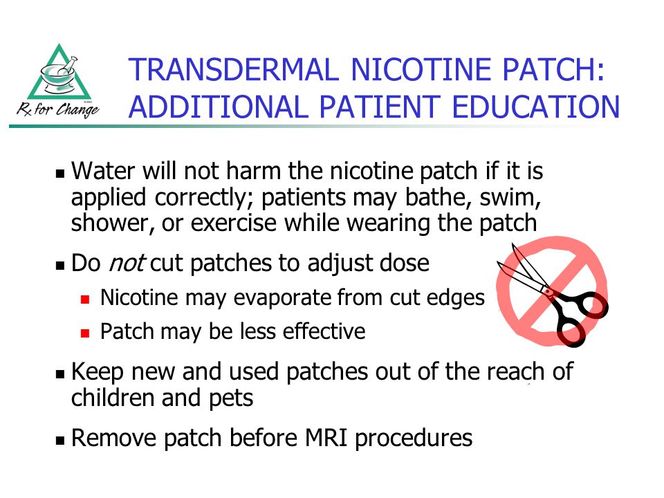 How To Remove Nicotine Patch Adhesive From Skin