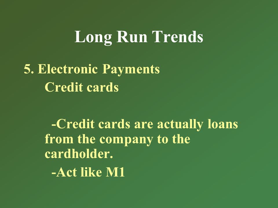 Long Run Trends 5.