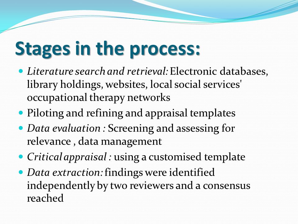 Literature Review Database Management