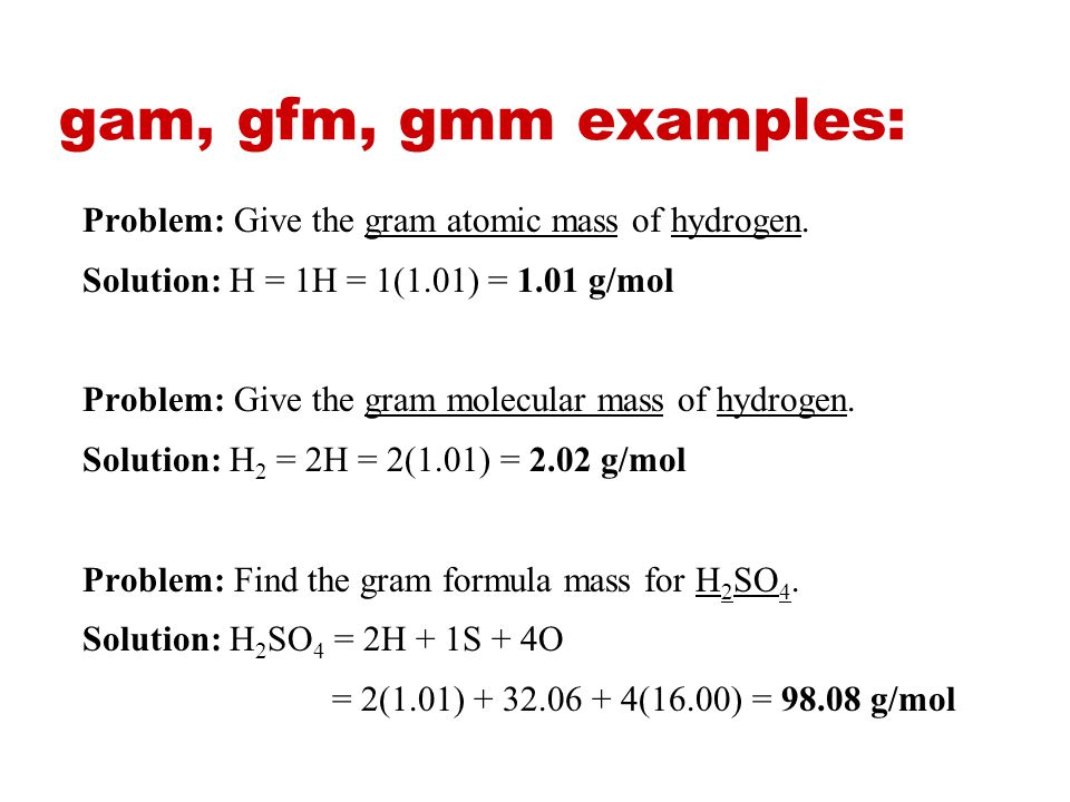 Worksheet Gram Formula Mass Worksheet molar mass the is in grams of one mole gram atomic gam the
