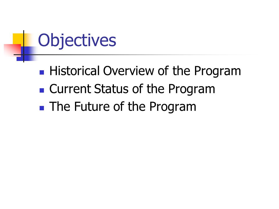 a overview of the future a overview of the future
