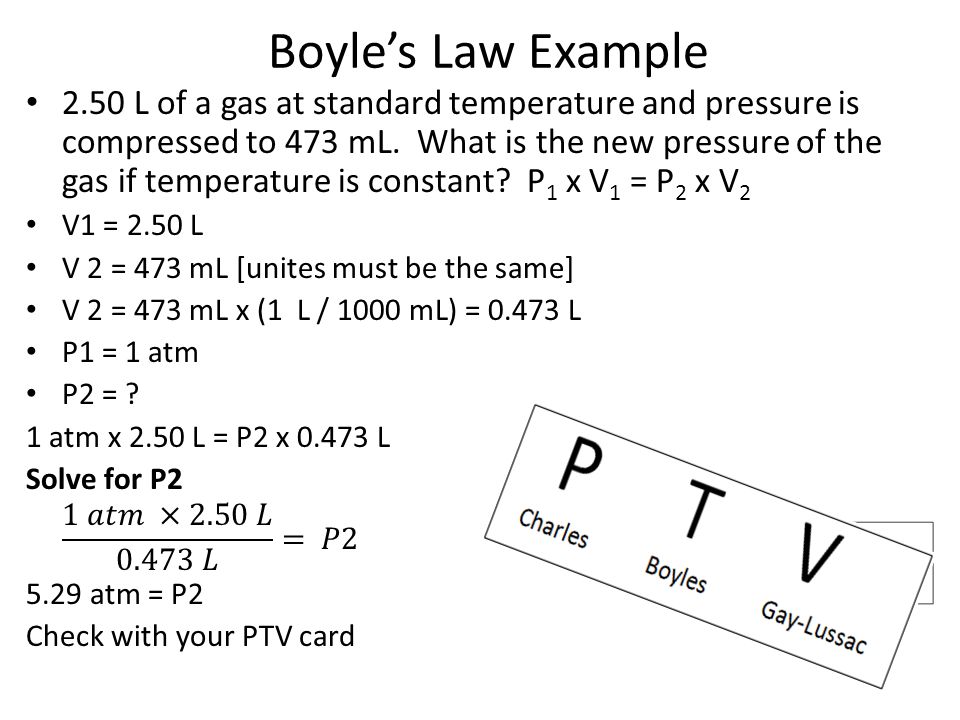 Boyle Law Equation Talkchannels Hl Chemistry
