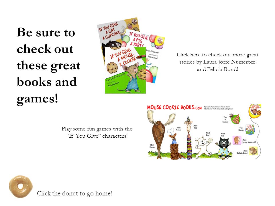 Be sure to check out these great books and games.