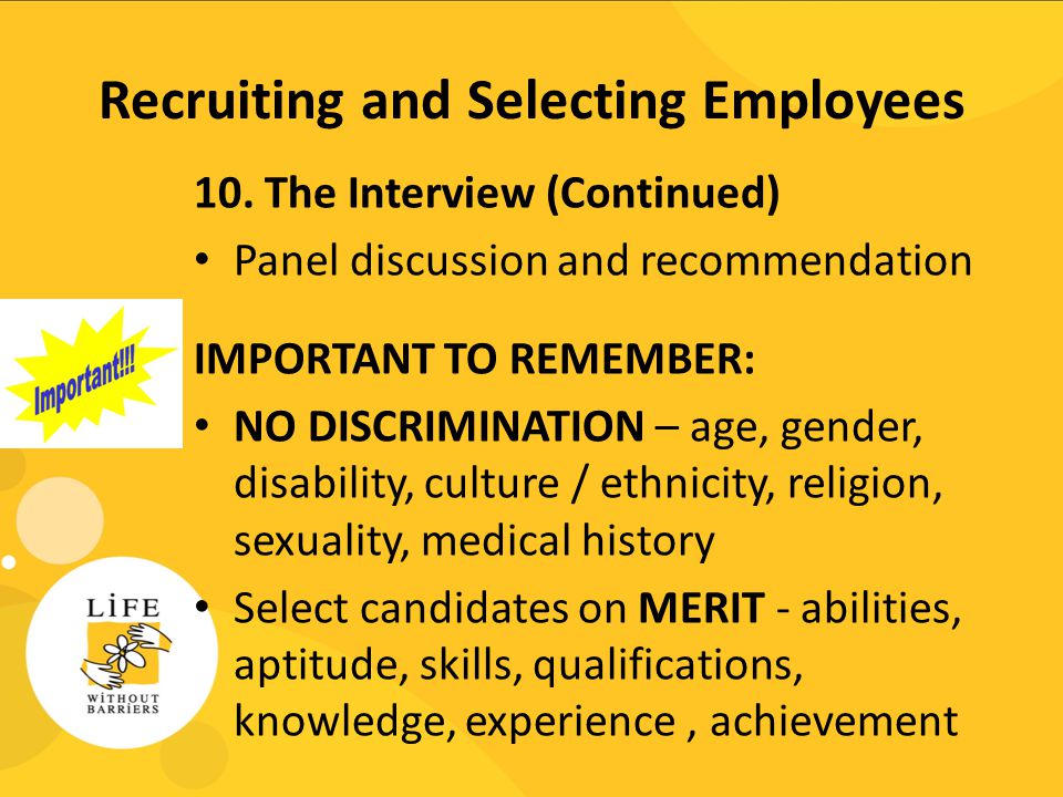 Recruiting and Selecting Employees 10.