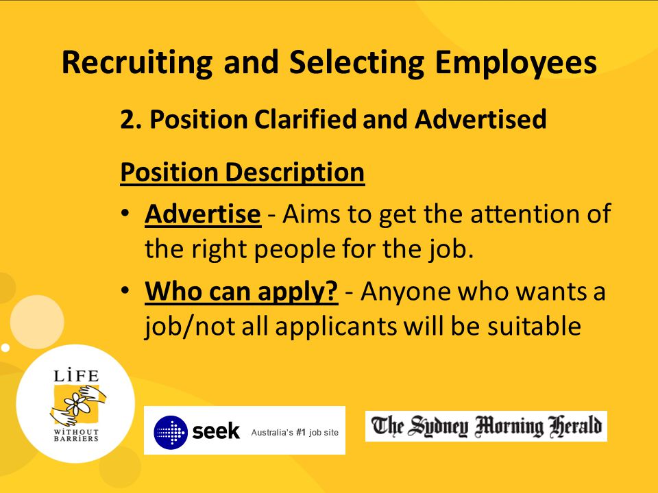 Recruiting and Selecting Employees 2.