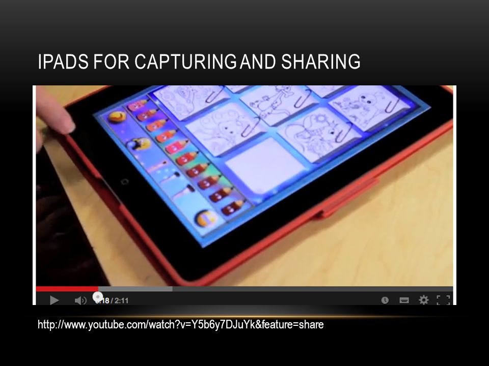 IPADS FOR CAPTURING AND SHARING   v=Y5b6y7DJuYk&feature=share