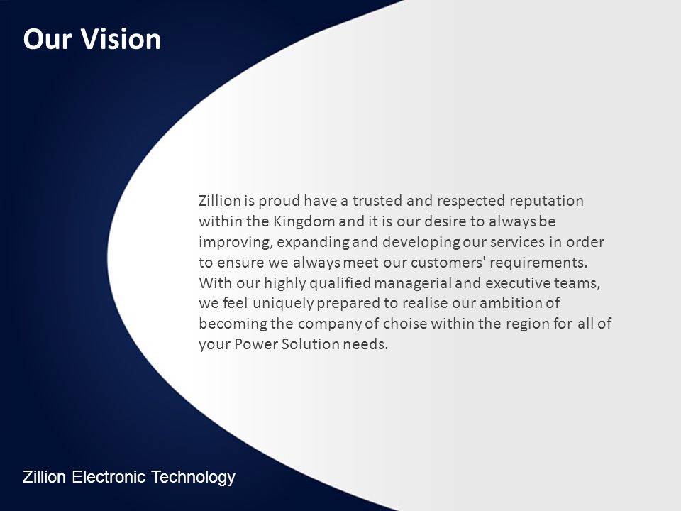 Zillion is proud have a trusted and respected reputation within the Kingdom and it is our desire to always be improving, expanding and developing our services in order to ensure we always meet our customers requirements.