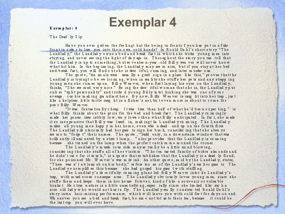 exemplar expository essay exemplar expository essay