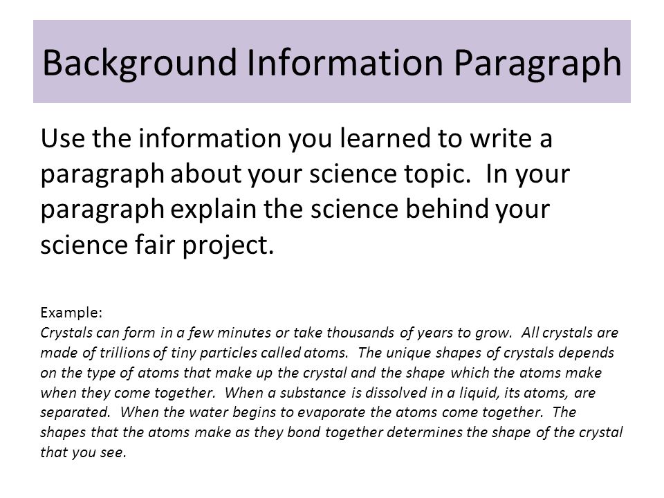 science fair projects with variables science fair projects with variables