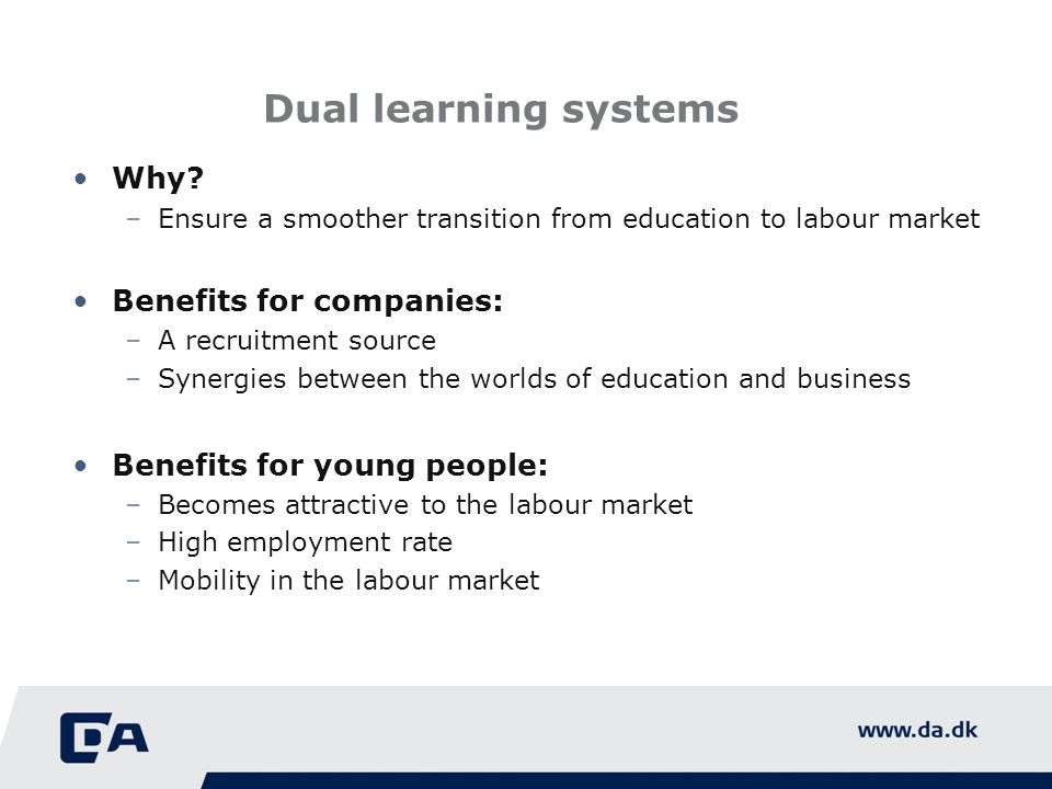 Dual learning systems Why.