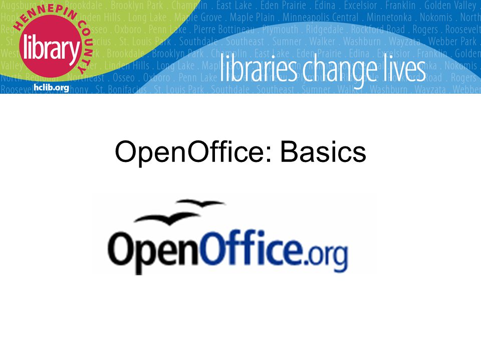 OpenOffice: Basics