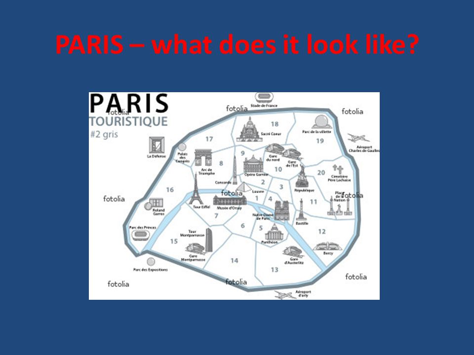 PARIS – what does it look like