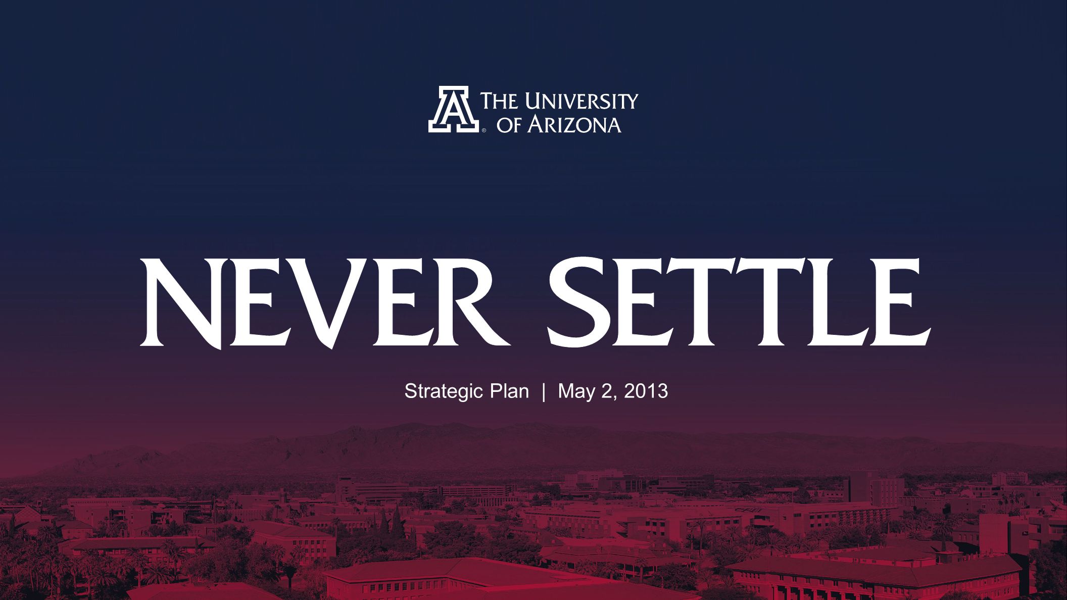 Strategic Plan | May 2, 2013