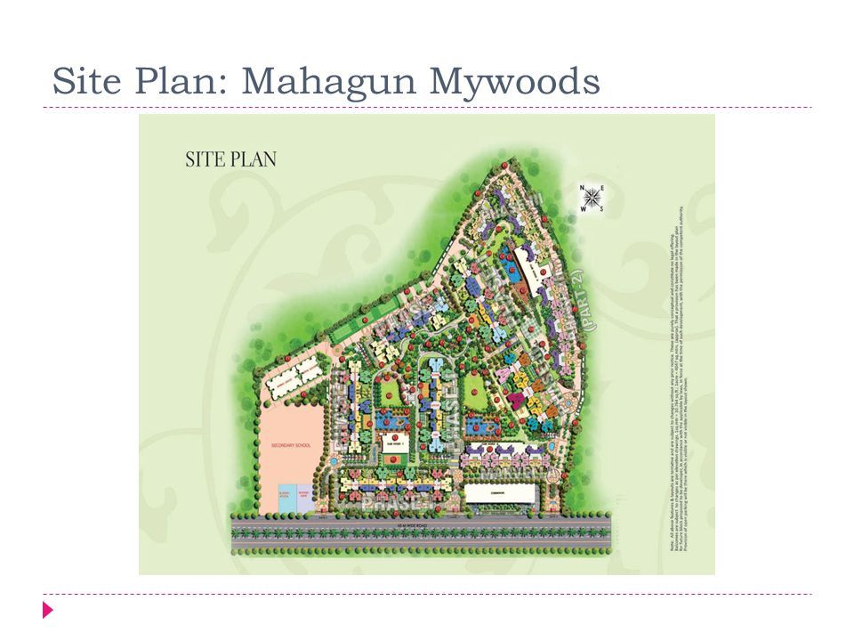 Site Plan: Mahagun Mywoods